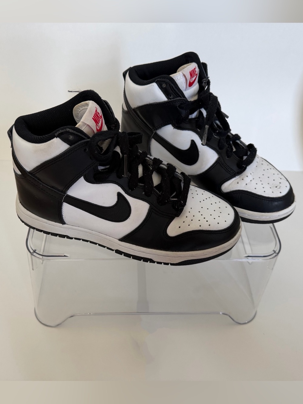 Nike Dunk high "Panda" Black White-Men's size 7 (women's 8.5)